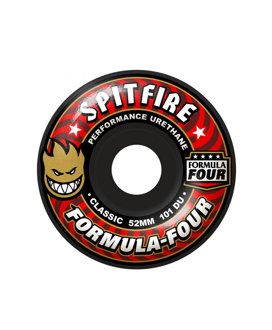 SPITFIRE FORMULA FOUR CONICAL FULL 101DU WHEELS 52mm BLACK