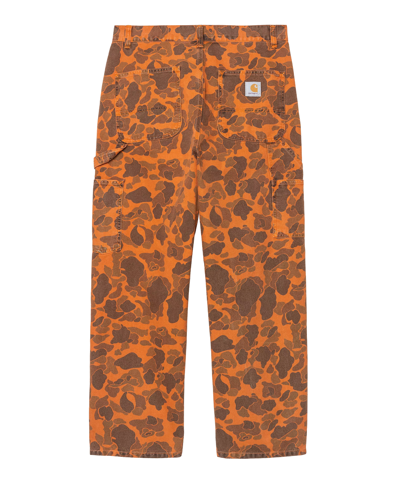CARHARTT WIP DUCK SINGLE KNEE PANT CAMO DUCK/GREEN/TURMERIC | PANTS | Color  Skates - Athens Skateboardings Finest - colorskates.com