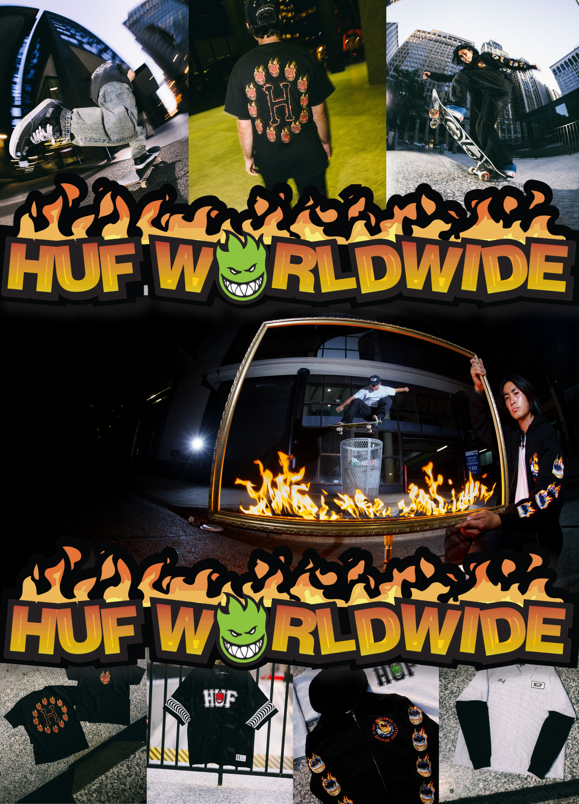 HUF X SPITFIRE