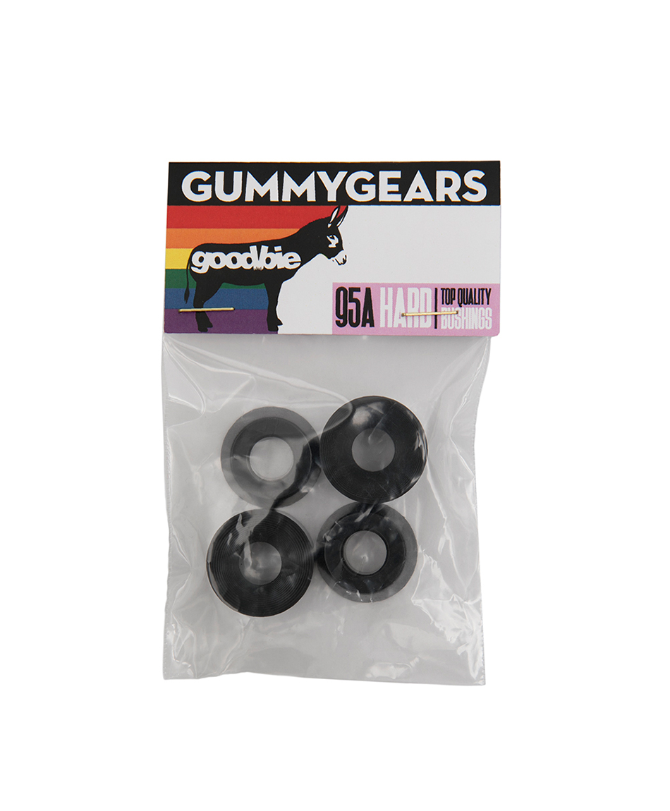 GOODBIE GUMMYGEARS BUSHINGS HARD BLACK 95A