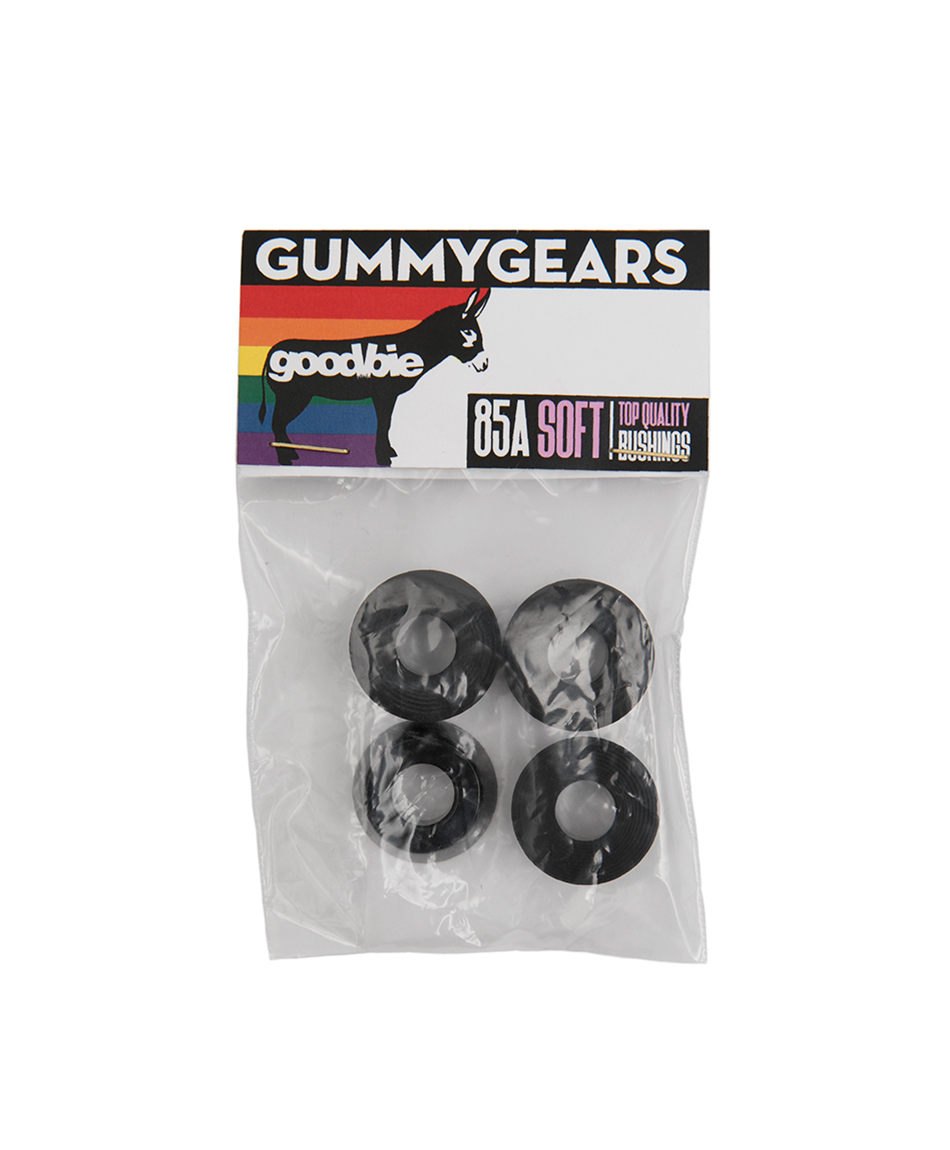 GOODBIE GUMMYGEARS BUSHINGS SOFT BLACK 85A