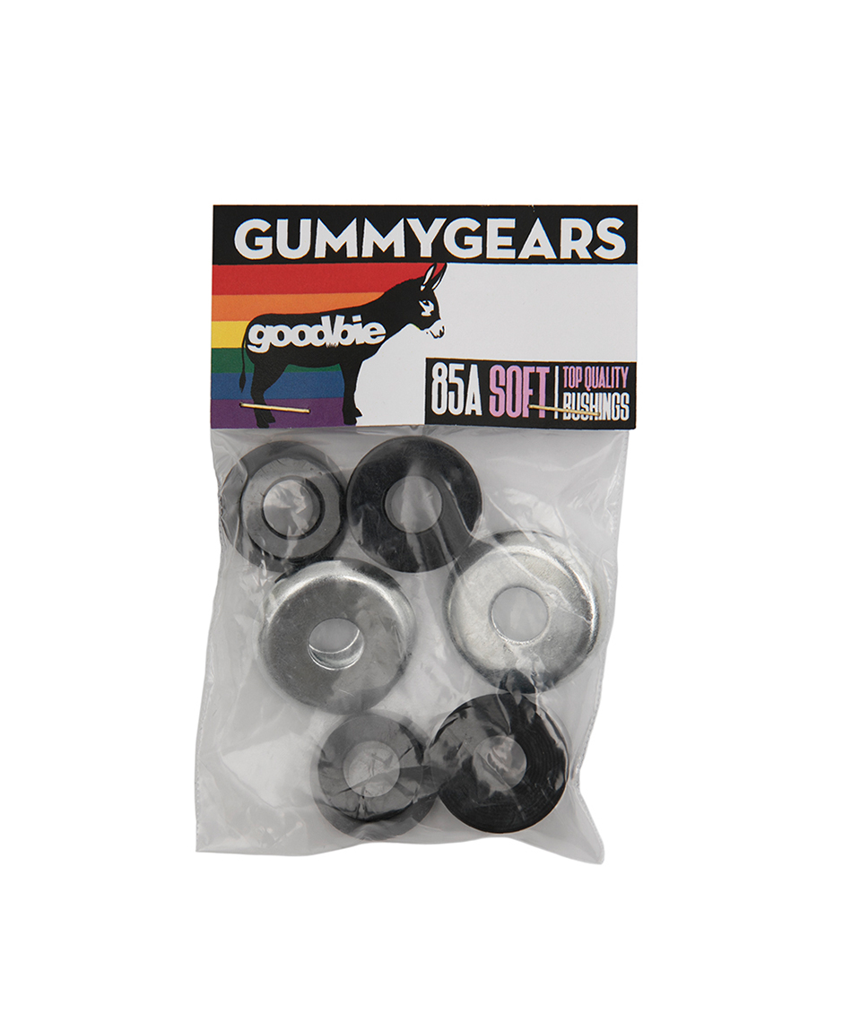 GOODBIE GUMMYGEARS BUSHINGS SOFT BLACK 85A