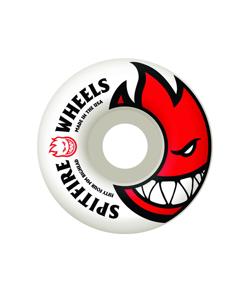 SPITFIRE BIGHEAD WHEELS 52mm WHITE/RED