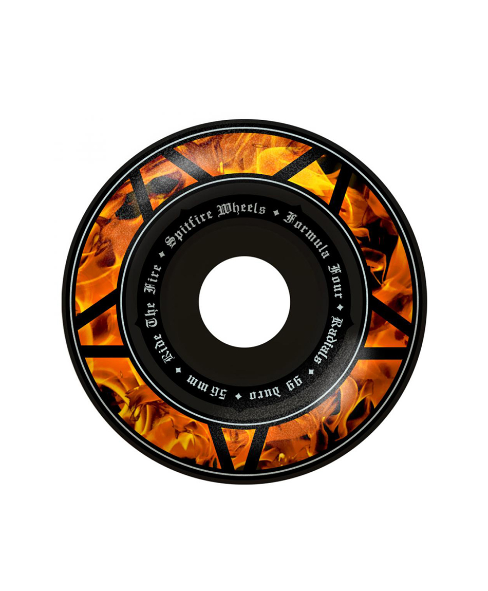 SPITFIRE FORMULA FOUR 99D 56mm WHEELS HELLFIRE RADIALS