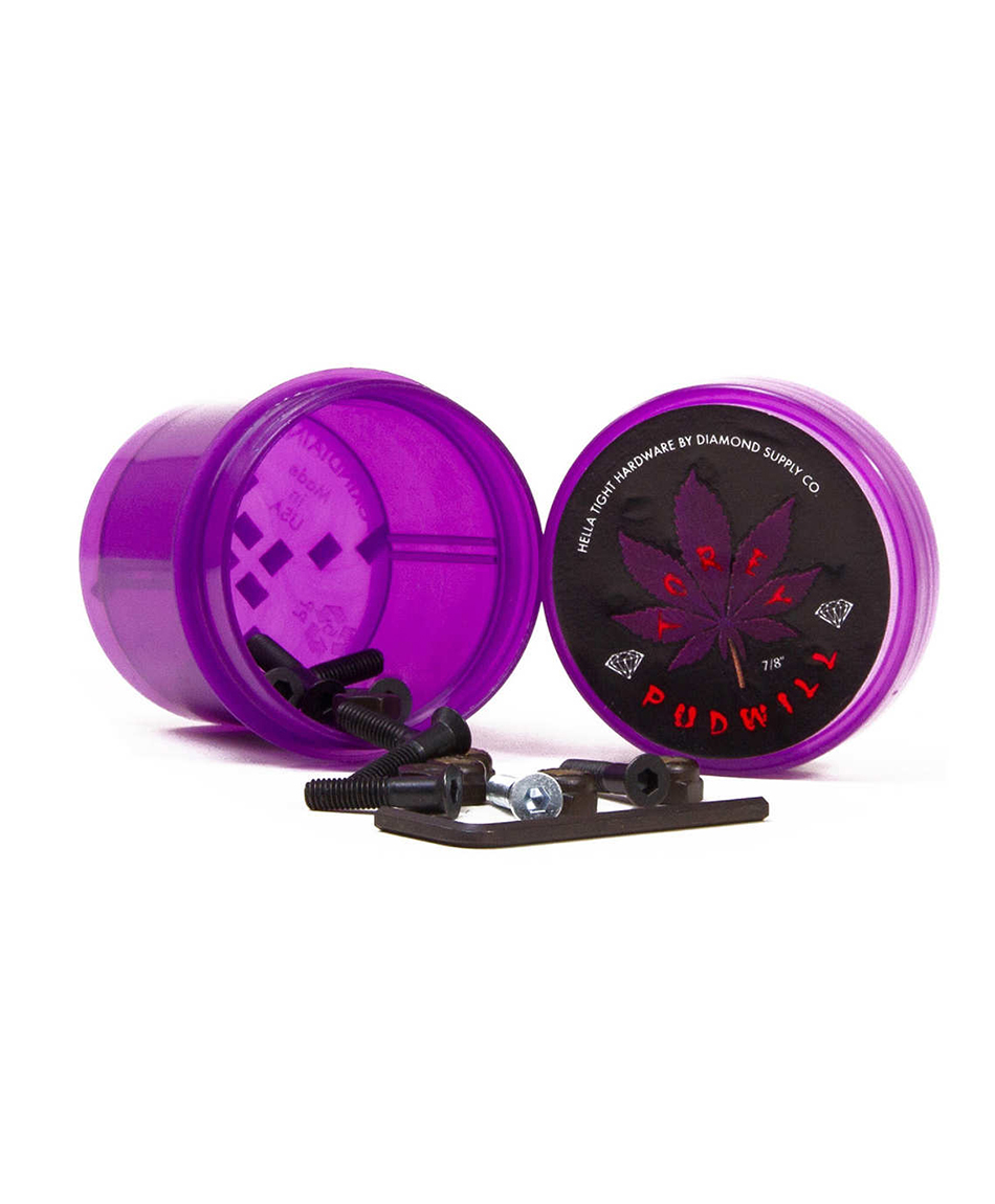 DIAMOND TOREY PUDWILL PRO HARDWARE ALLEN BOLTS 7/8 PURPLE