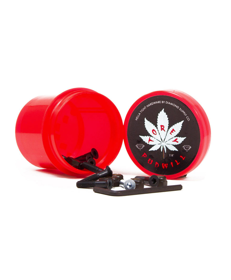 DIAMOND TOREY PUDWILL PRO HARDWARE ALLEN BOLTS 7/8 RED