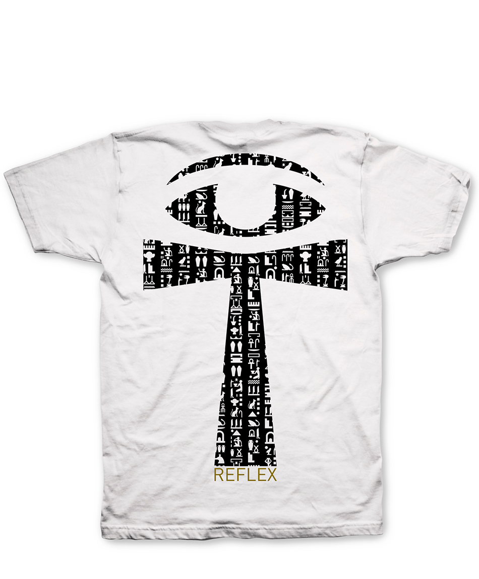 COLOR X MO REFLEX TEE WHITE