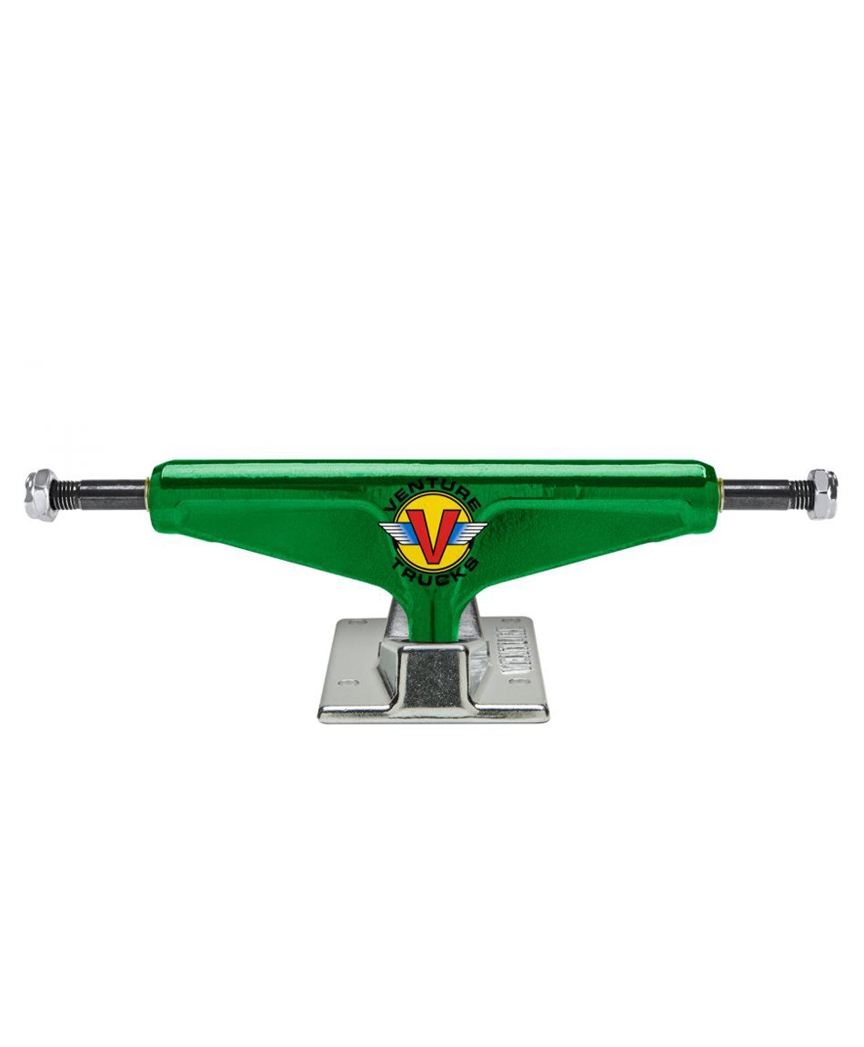 VENTURE V LIGHT HIGH TRUCKS WINGS ANODIZED 5.2 GREEN