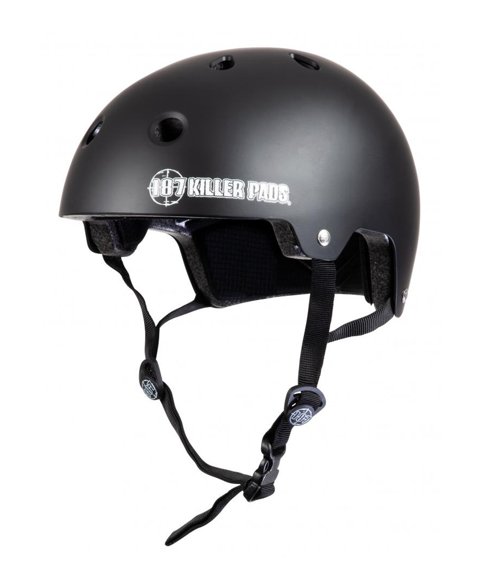 187 KILLER PADS CERTIFIED HELMET MATTE BLACK