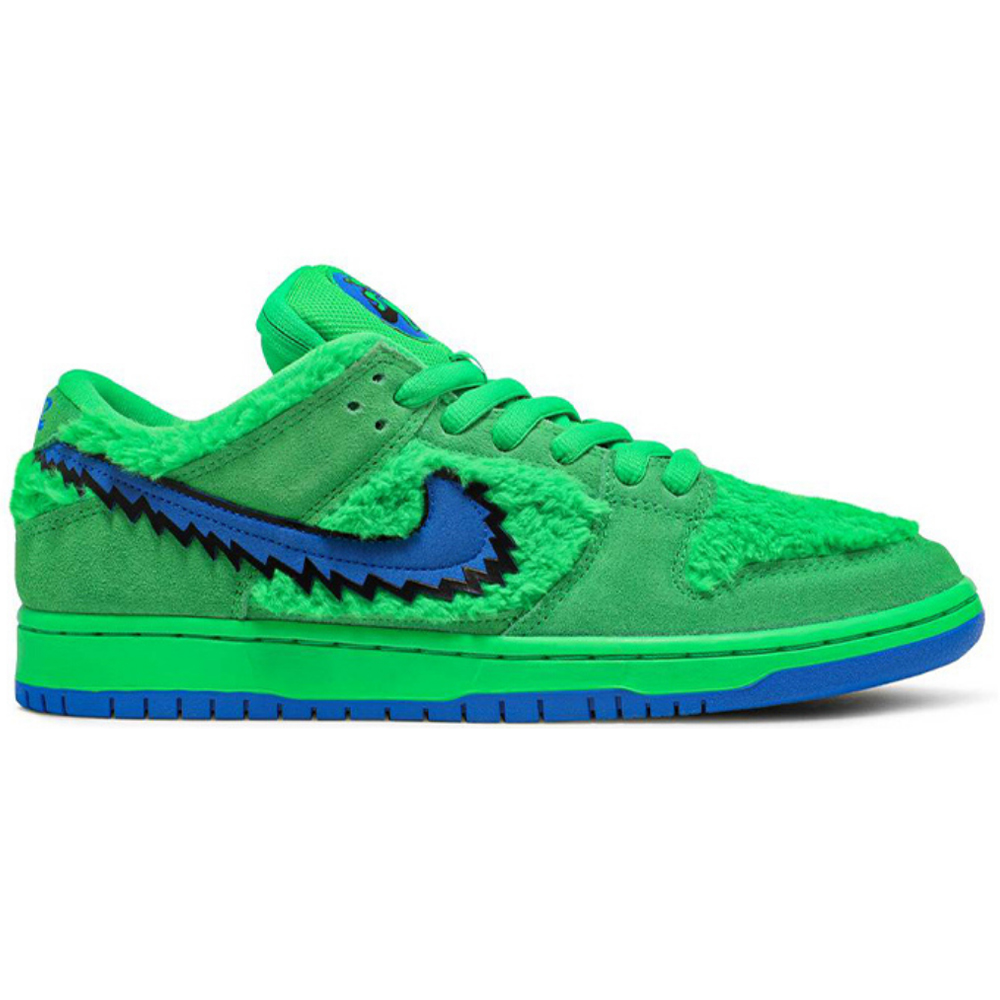 NIKE SB X GRATEFUL DEAD BEARS DUNK LOW GREEN SPARK/SOAR