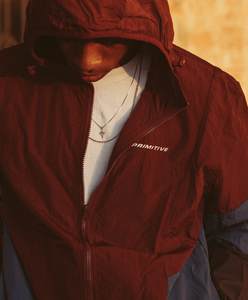 PRIMITIVE DASH JACKET BURGUNDY 