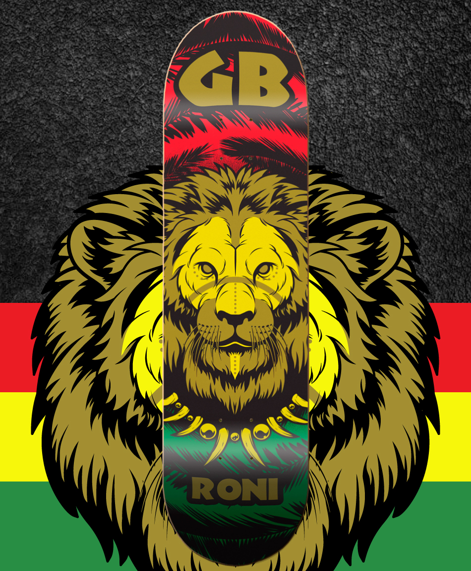 GOODBIE LION SAVAGE PRO SKATE DECK