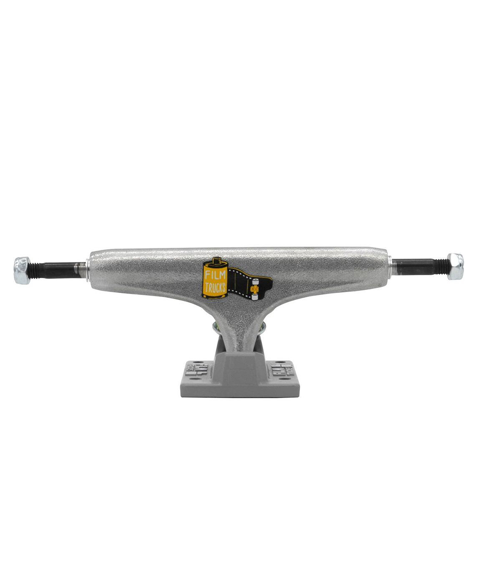 FILM TRUCKS X PHILIP MORGAN ARTIST COLORWAY 5.25 SILVER POLISHED/GLOSSY GREY BASE
