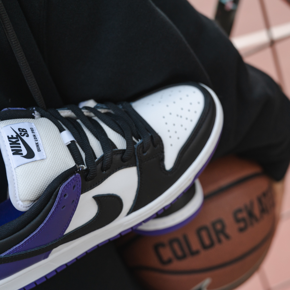 nike sb dunk purple court
