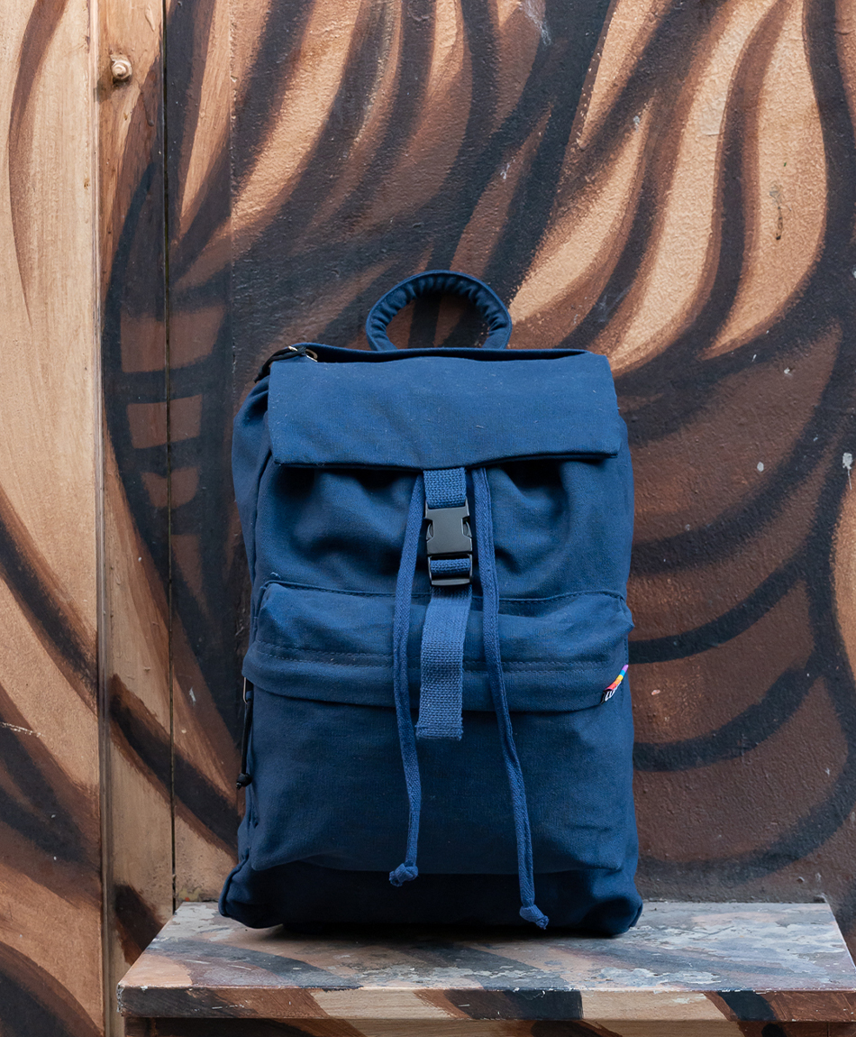 COLOR BACKPACK NAVY BLUE