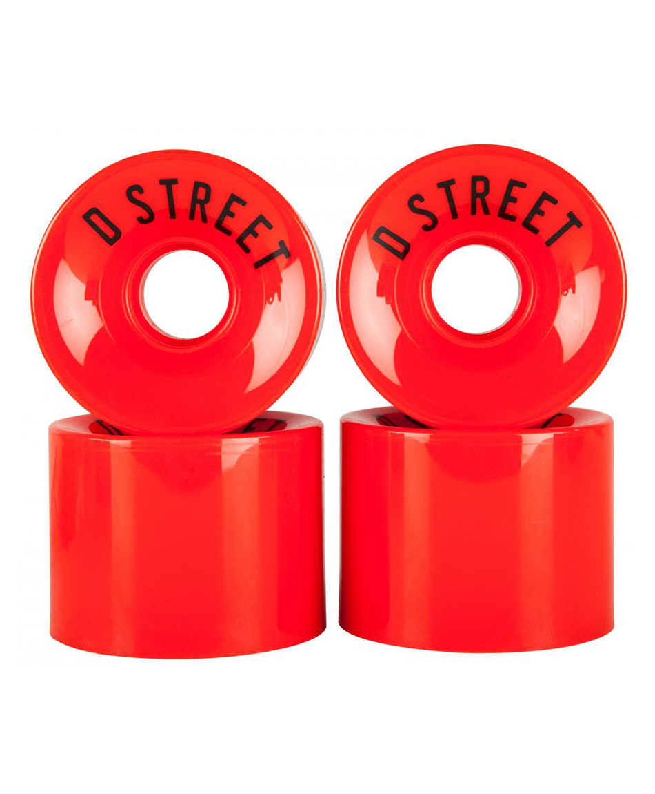 D STREET 59MM CENT 78A WHEELS RED