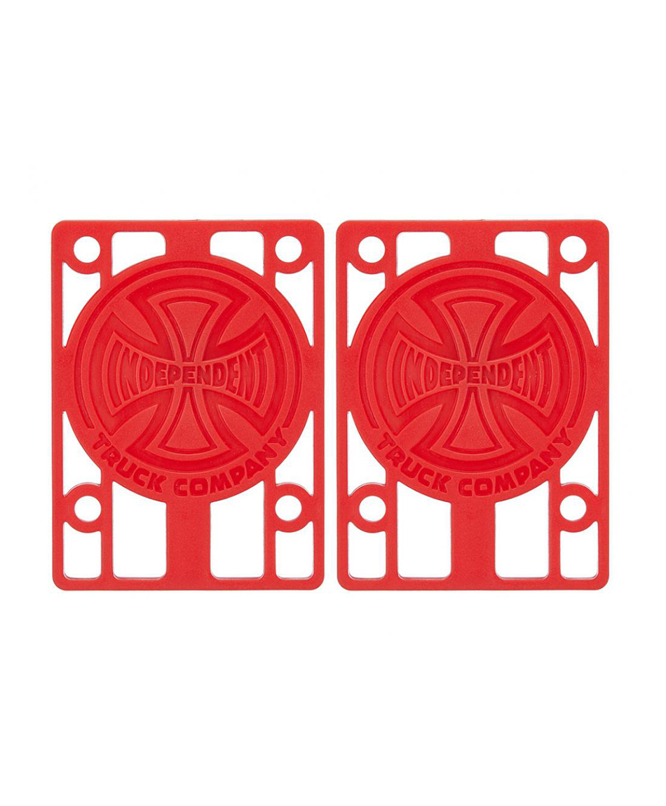INDEPENDENT 1/8 RISER PADS RED