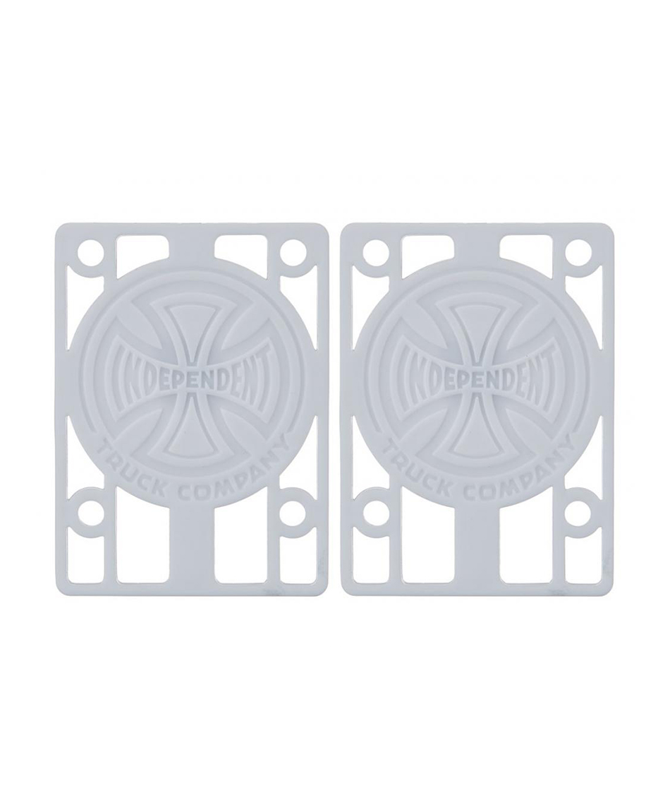 INDEPENDENT 1/8 RISER PADS WHITE