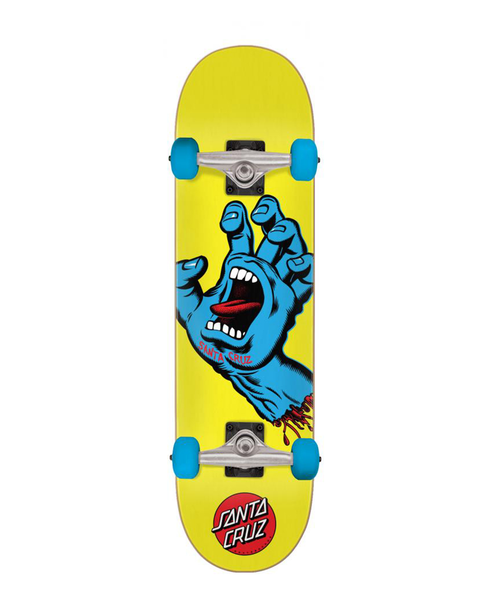 SANTA CRUZ SCREAMING HAND COMPLETE SKATEBOARD 7.75