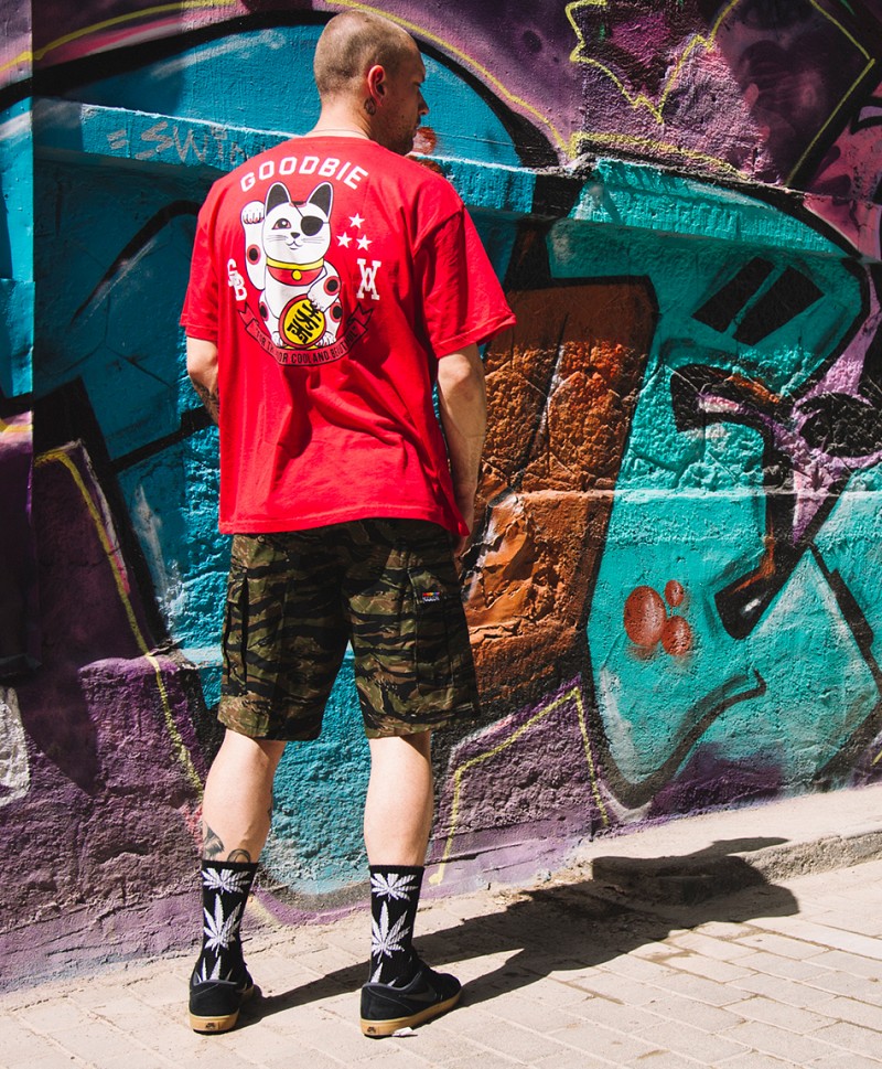 COLOR I-5 CARGO SHORT TIGER STRIPE CAMO