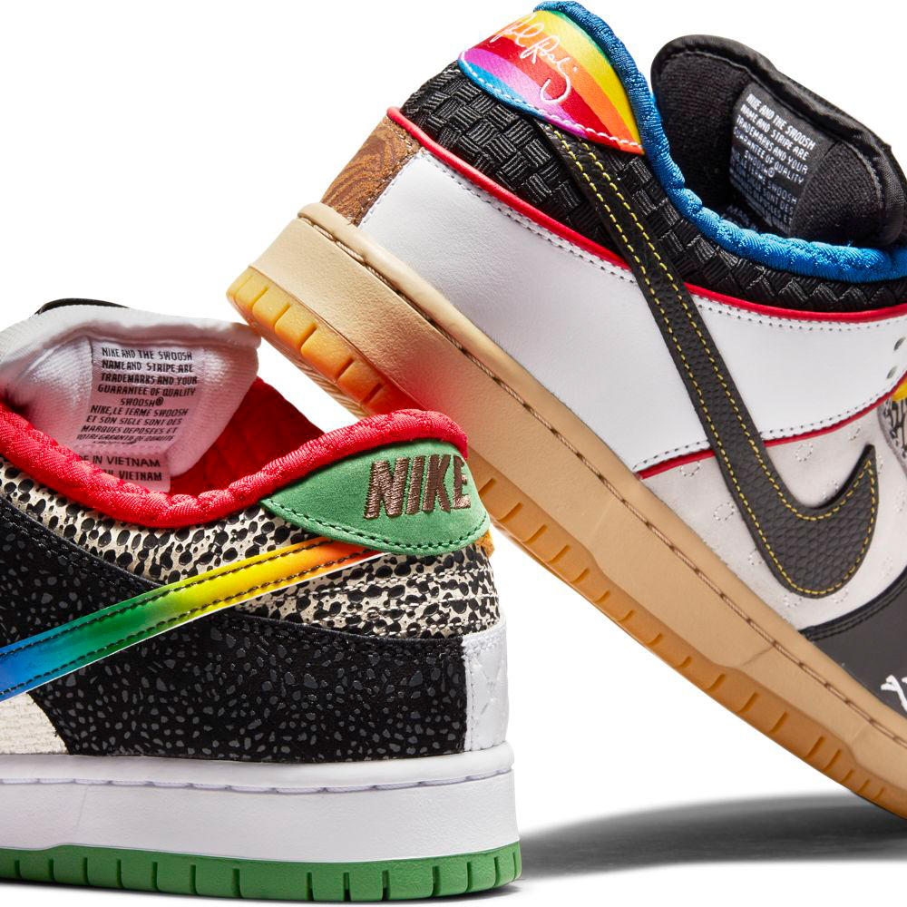 NIKE SB X PAUL RODRIGUEZ 'WHAT THE PAUL' DUNK LOW PRO SPORT RED