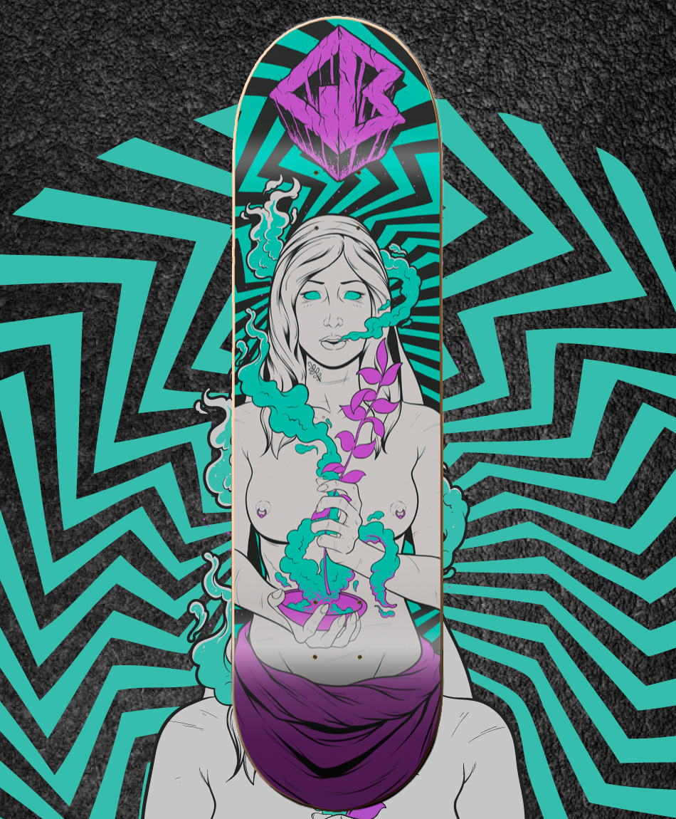 GOODBIE PYTHIA PRO TEAM SKATE DECK