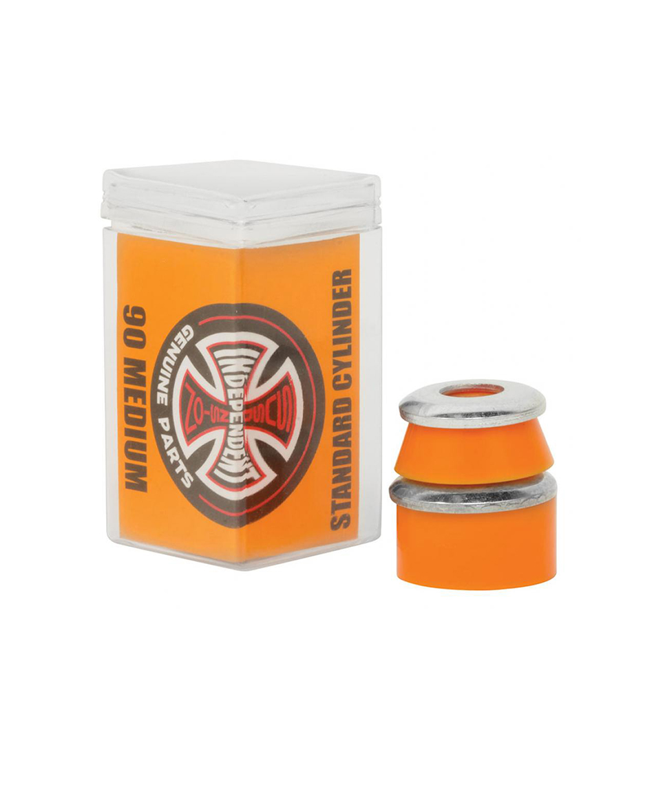 INDEPENDENT BUSHINGS POP 4 STANDARD CYLINDER MEDIUM 90 ORANGE