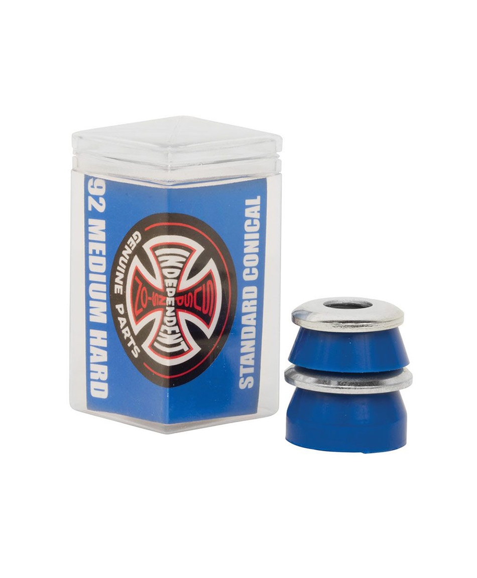 INDEPENDENT BUSHINGS POP 4 STANDARD CONICAL MEDIUM HARD 92 BLUE