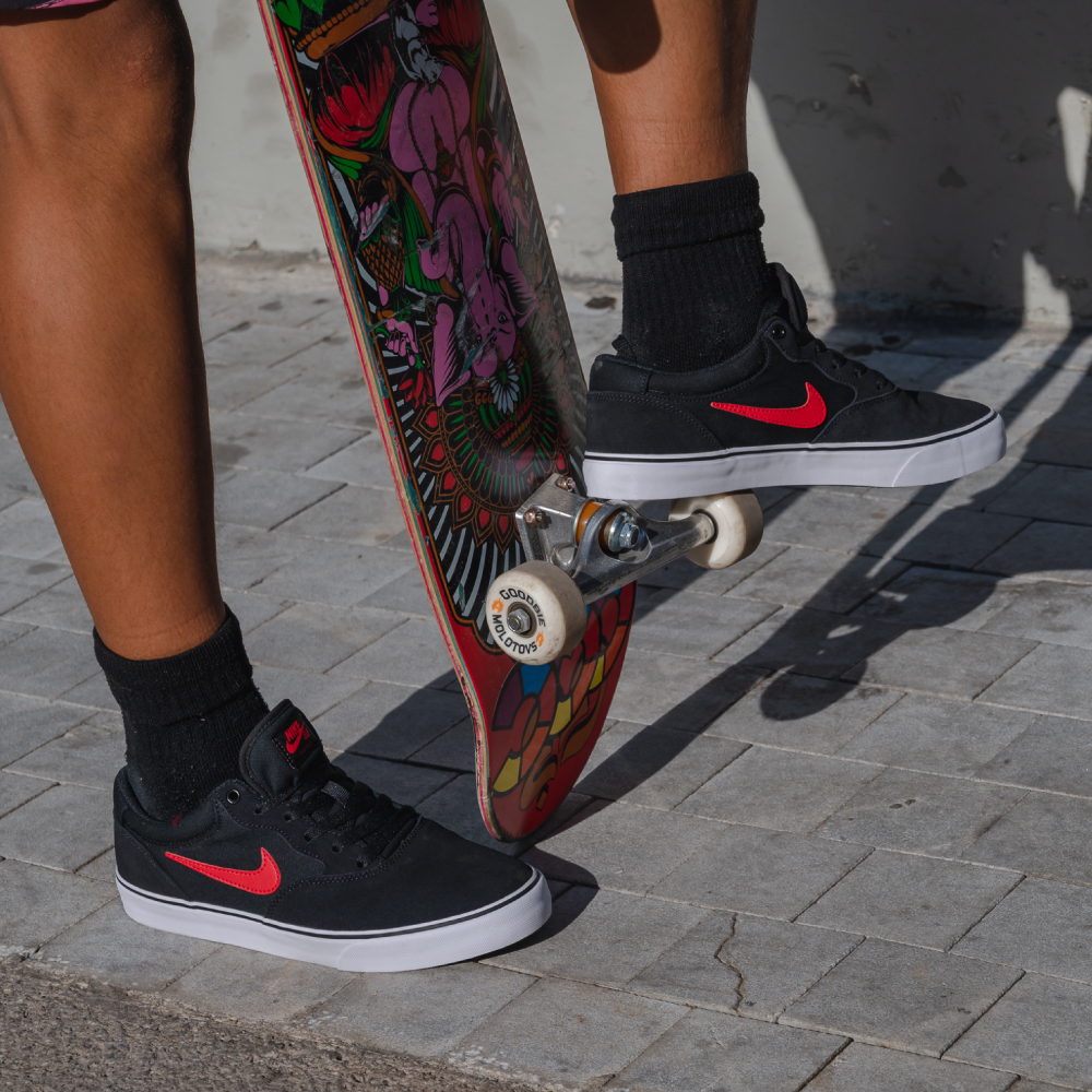 NIKE SB CHRON 2 BLACK/UNIVERSITY RED-BLACK-WHITE - Sold out | SHOES |  Athens Skateboardings Finest - colorskates.com