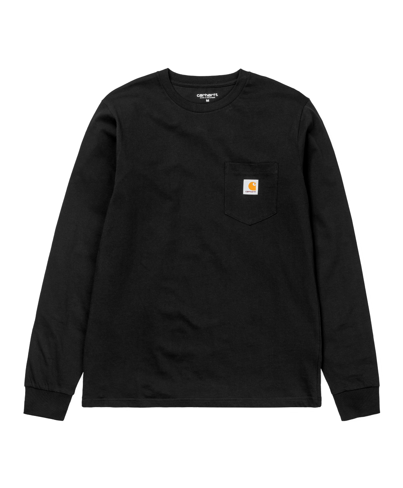 CARHARTT WIP POCKET LONG SLEEVE BLACK