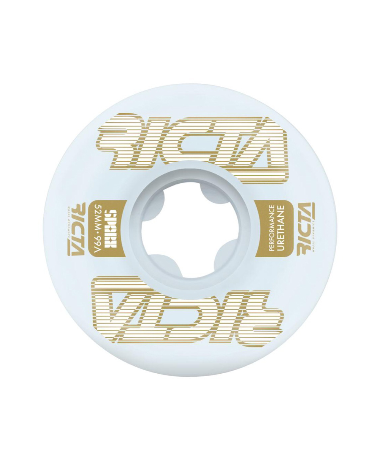 RICTA FRAMEWORK  SPARX 99A 52mm WHEELS WHITE