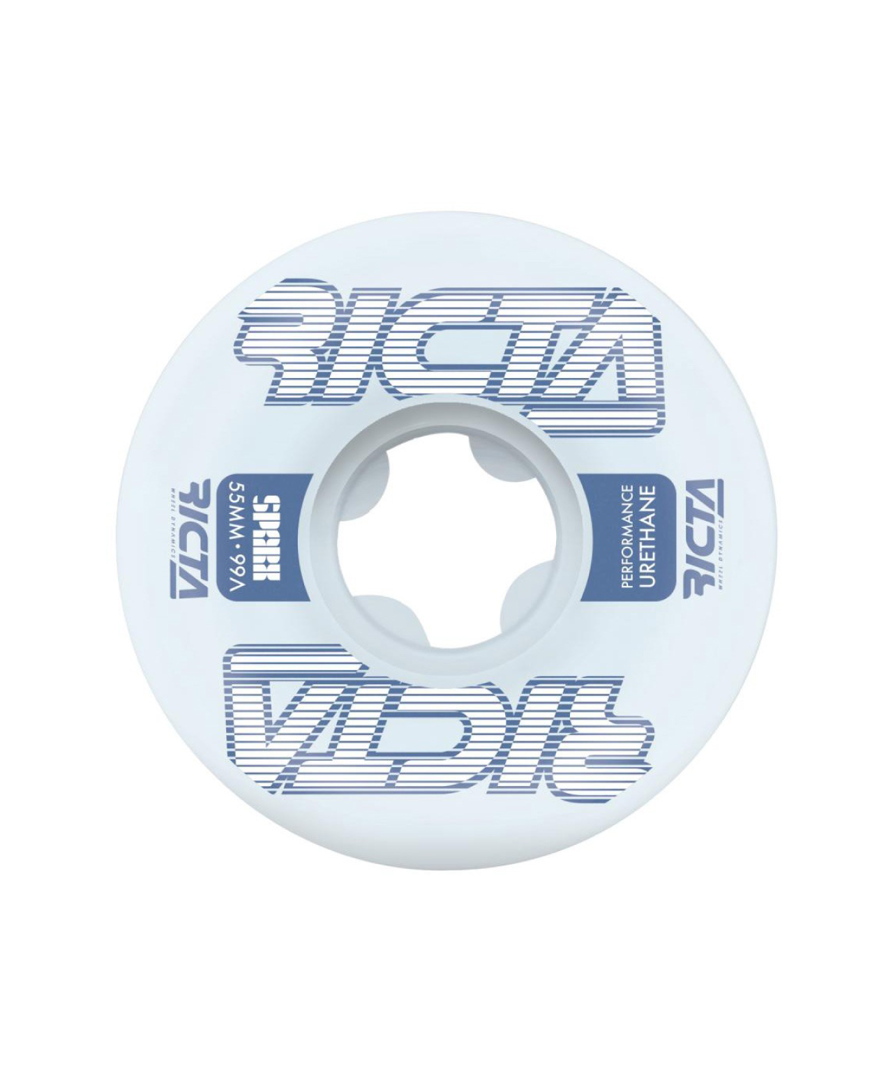 RICTA FRAMEWORK  SPARX 99A 55mm WHEELS WHITE