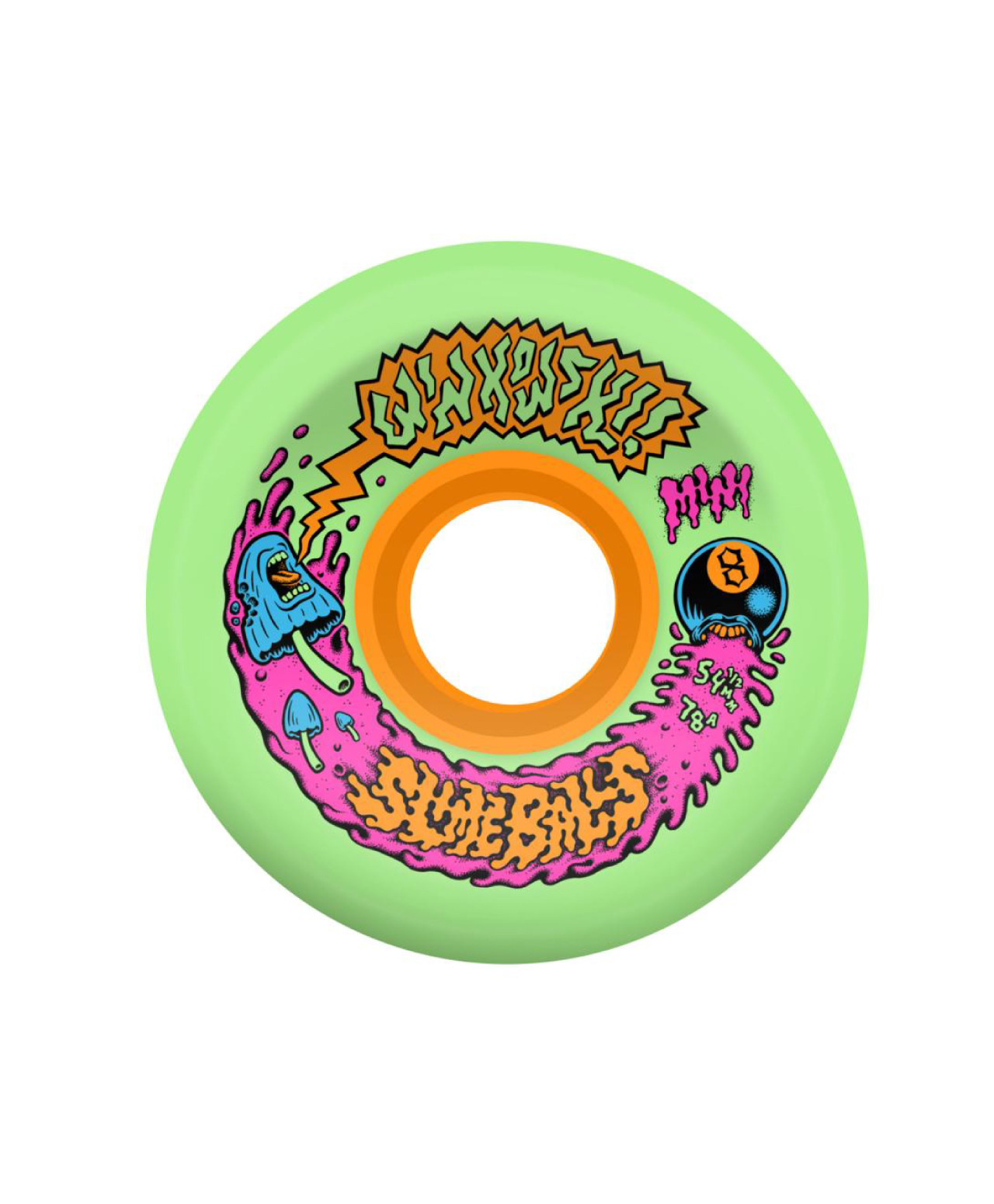 SLIME BALLS WINKOWSKI MINI OG SLIME 78A 54.5mm WHEELS MULTI