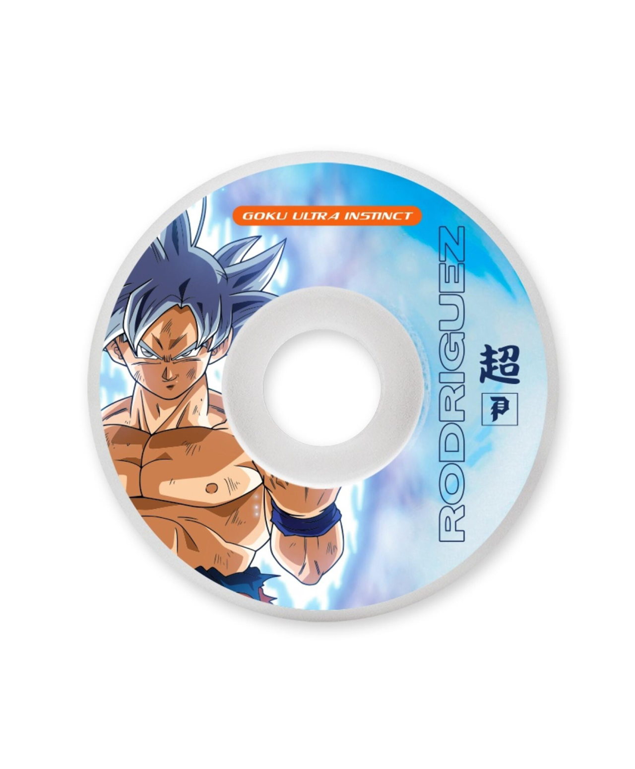 PRIMITIVE X DRAGON BALL GOKU ULTRA INSTICT RODRIGUEZ 52mm WHEELS WHITE