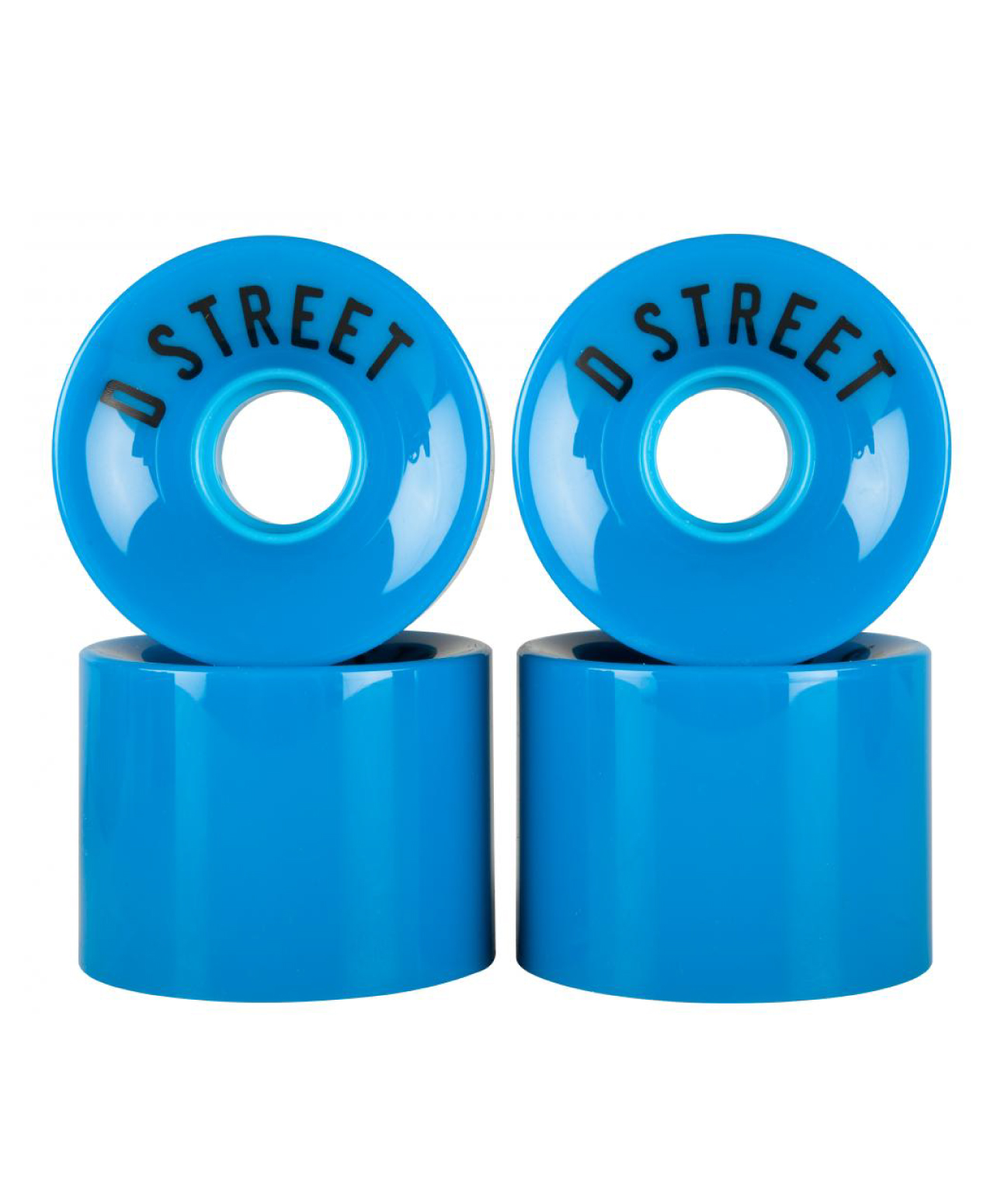 D STREET 59MM CENT 78A WHEELS BLUE