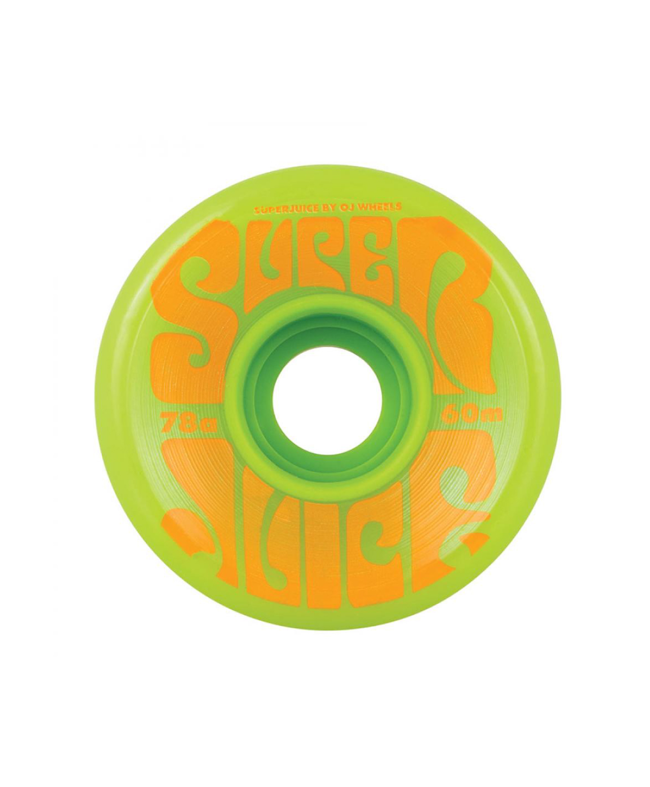OJ SUPER JUICE 60mm 78A SOFT WHEELS GREEN