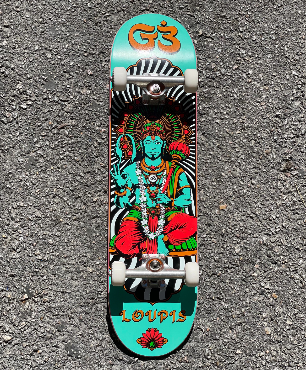 GOODBIE PREMIUM COMPLETE SKATEBOARD HANUMAH DIVIRALS