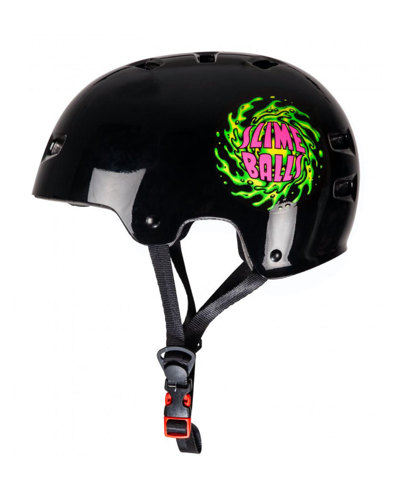 BULLET X SLIME BALLS SLIME LOGO ADULT HELMET BLACK