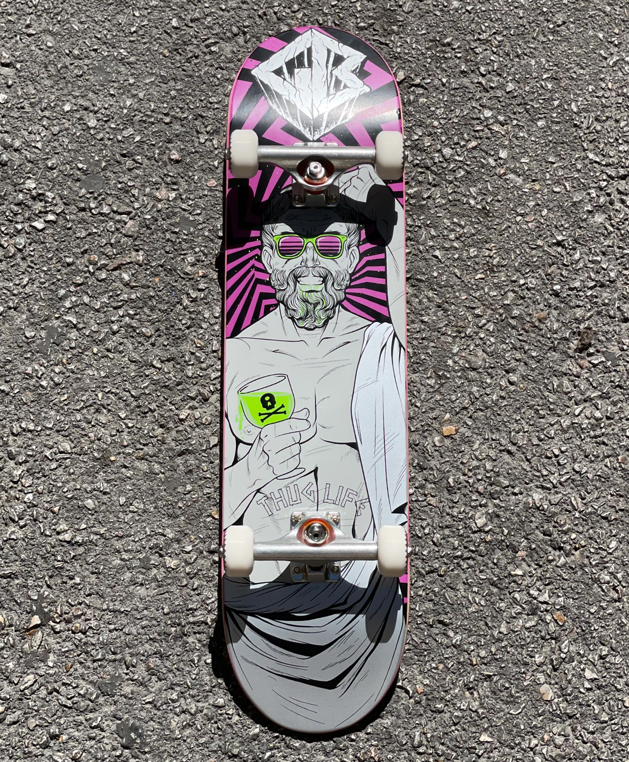 GOODBIE PREMIUM COMPLETE SKATEBOARD SOCRATES