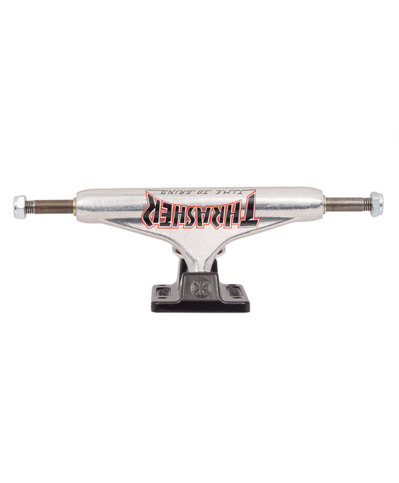 INDEPENDENT 139 STAGE 11 THRASHER TTG SILVER BLACK STANDARD TRUCKS