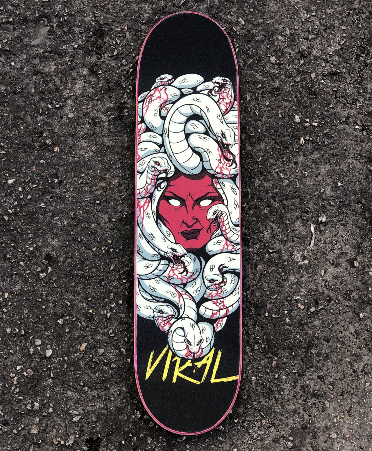 GREEP FREAK X GOODBIE MEDUSA GLOW IN THE DARK GRIPTAPE