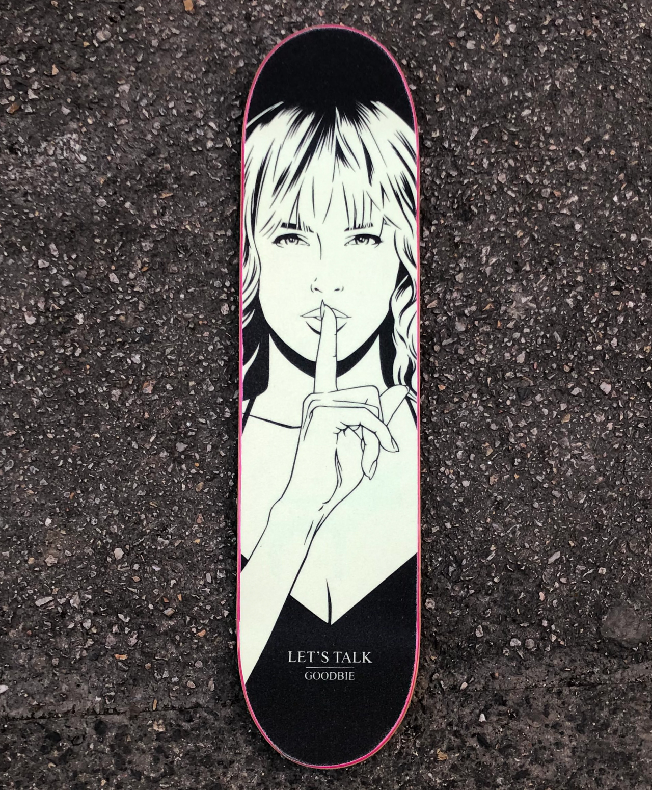 GREEP FREAK X GOODBIE LETS TALK GLOW IN THE DARK GRIPTAPE
