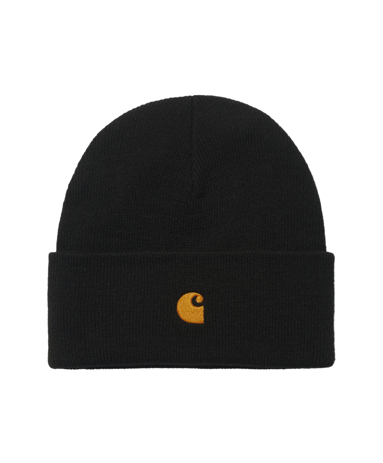 CARHARTT WIP CHASE BEANIE BLACK/GOLD