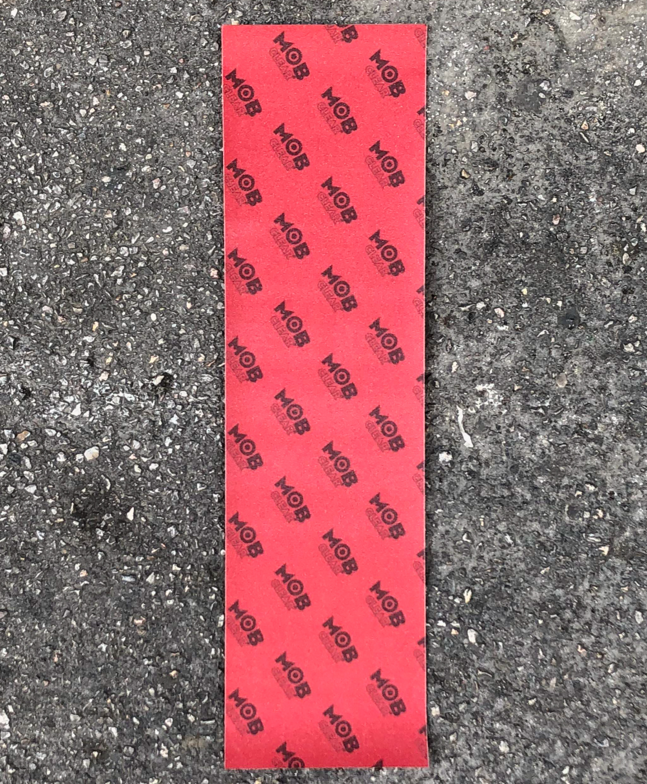 MOBGRIP GRAPHIC COLOUR GRIPTAPE TRANSPARENT RED