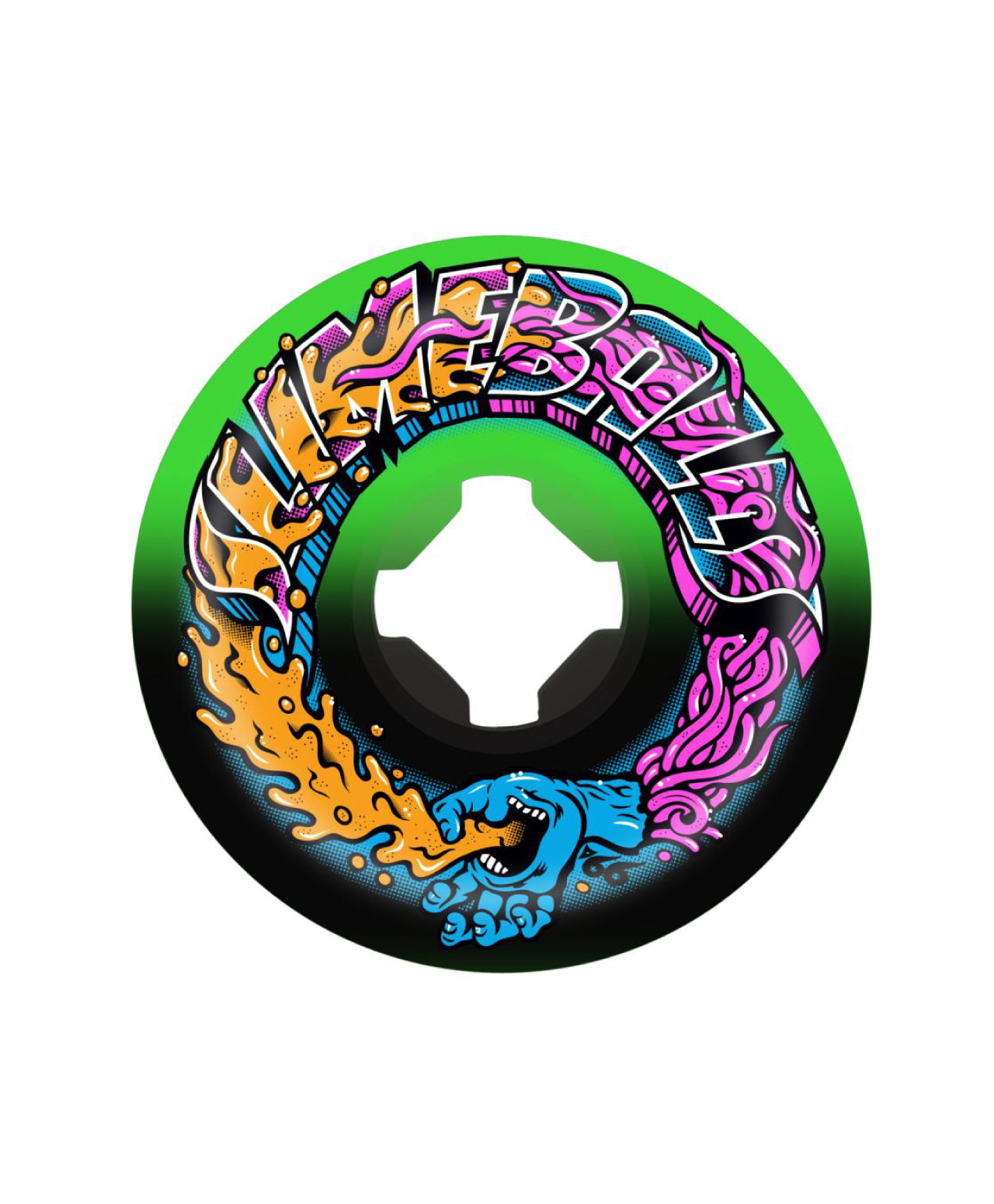SLIME BALLS GREETINGS SPEED BALLS 99A 56mm WHEELS MULTI