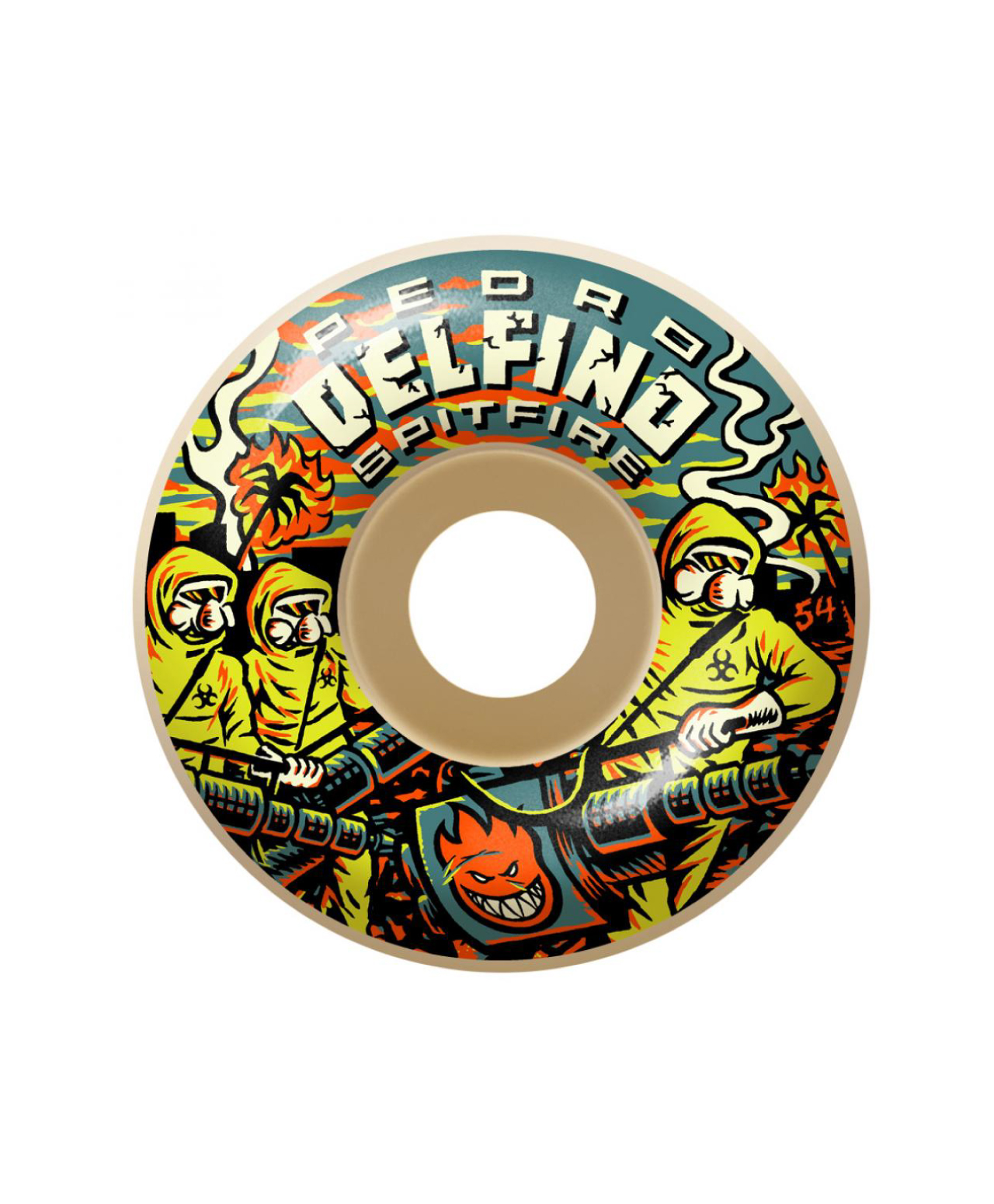 SPITFIRE FORMULA FOUR PEDRO DELFINO PRO CLASSICS 99 54mm WHEELS NATURAL