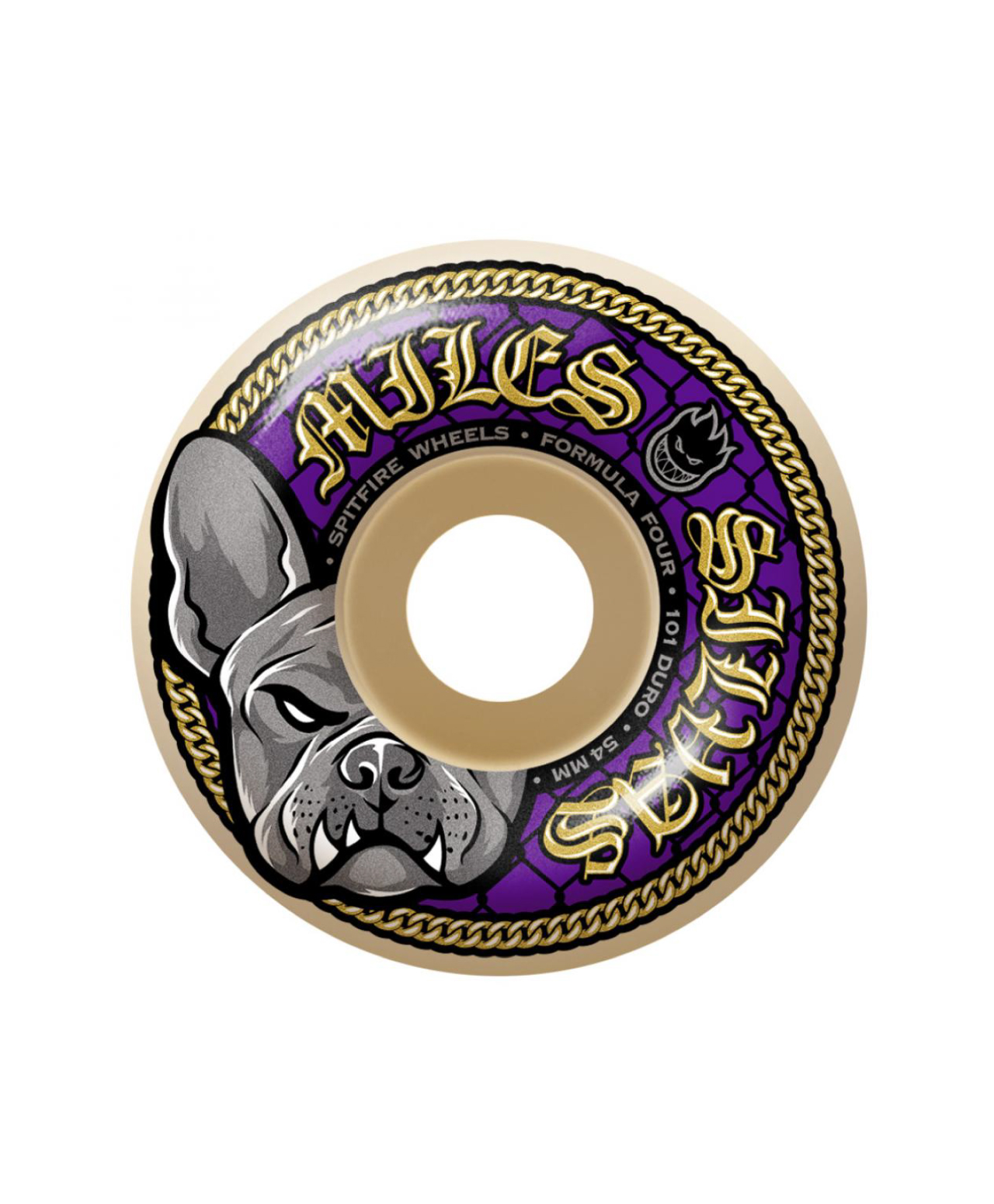 SPITFIRE FORMULA FOUR MILES PRO CLASSICS 101 54mm WHEELS NATURAL