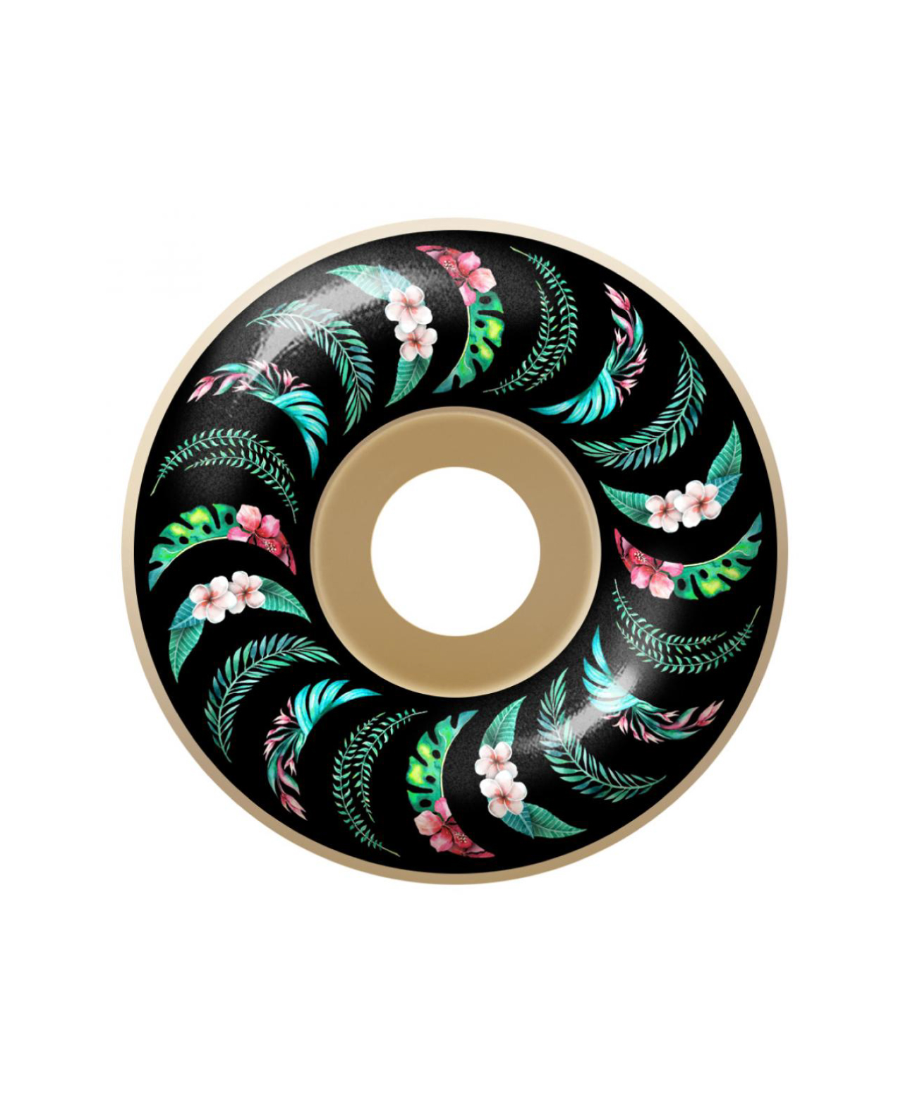 SPITFIRE FORMULA FOUR FLORAL SWIRL CLASSICS 99 52mm WHEELS NATURAL