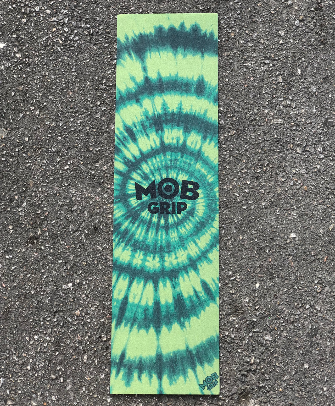 MOB GRAPHIC COLOUR GRIPTAPE TIE DYE GREEN
