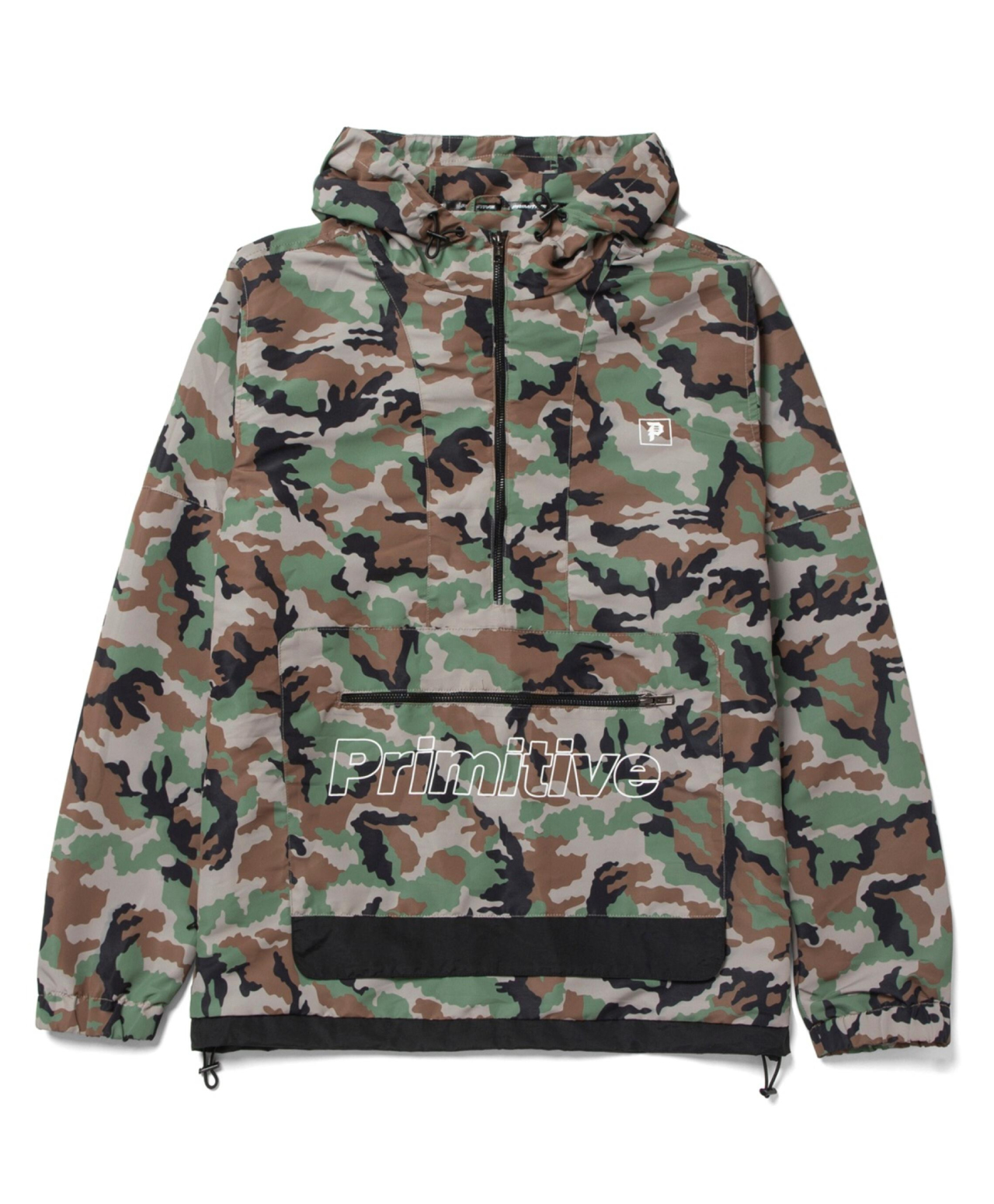 PRIMITIVE MISSION ANORAK JACKET CAMO
